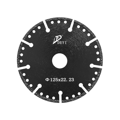 Siyah Elmas Kesme Bıçakları Vakum Lehimli 8mm Duvar Diski